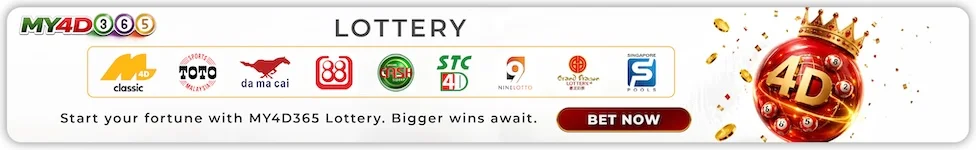 Lottery Games to Play with MY4D365 Casino.